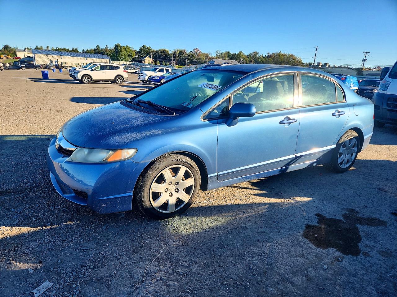 2011 HONDA CIVIC LX | 2HGFA1E52BH502414 | UPCARS