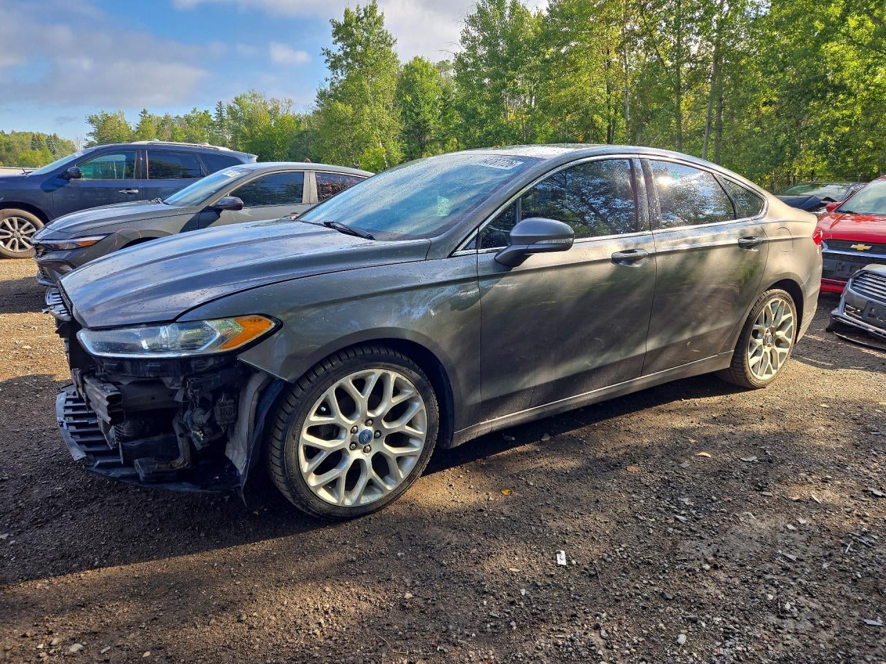 2013 FORD FUSION TITANIUM | 3FA6P0D99DR332996 | UPCARS