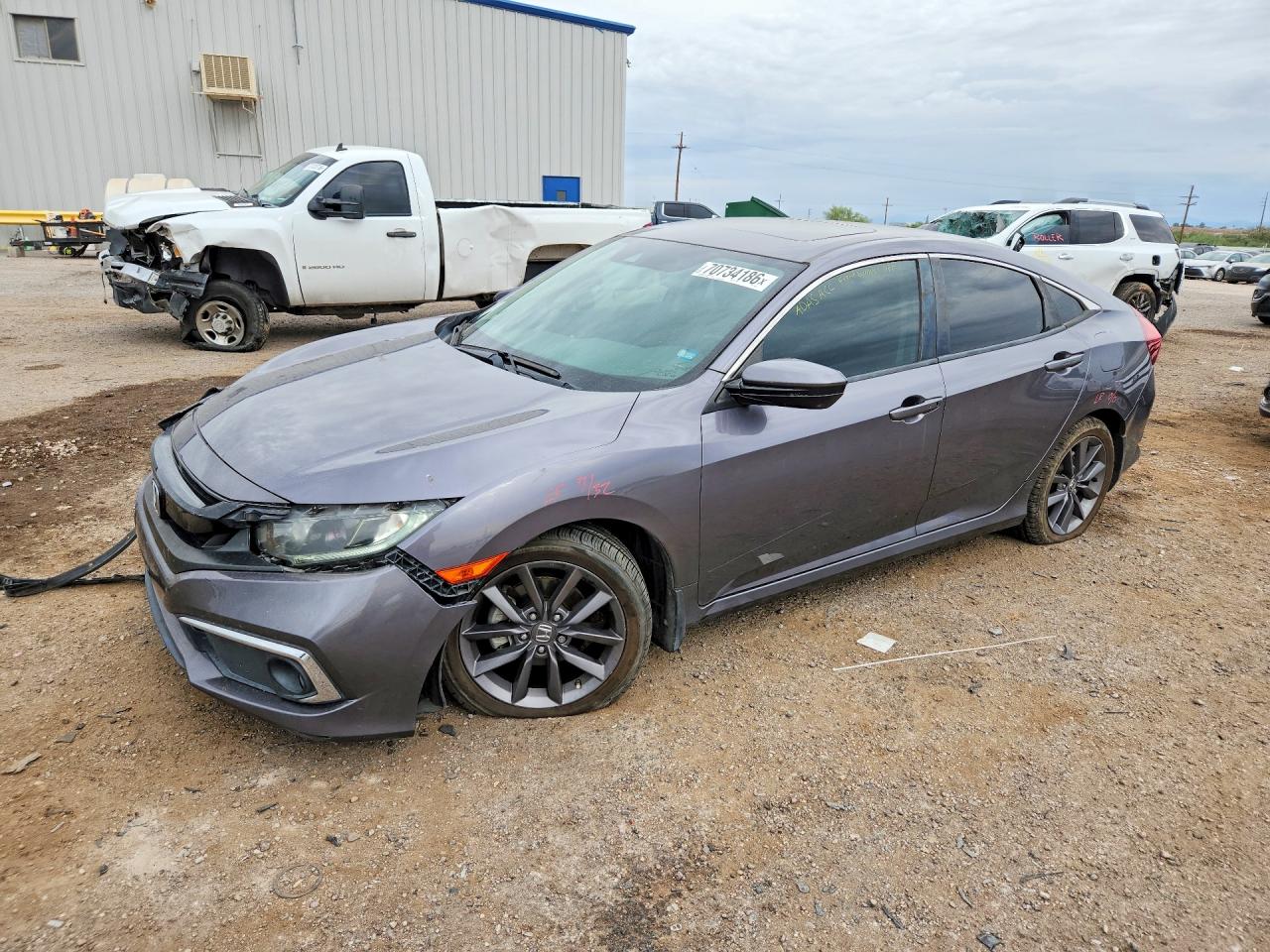 2020 HONDA CIVIC EX | 19XFC1F34LE005254 | UPCARS