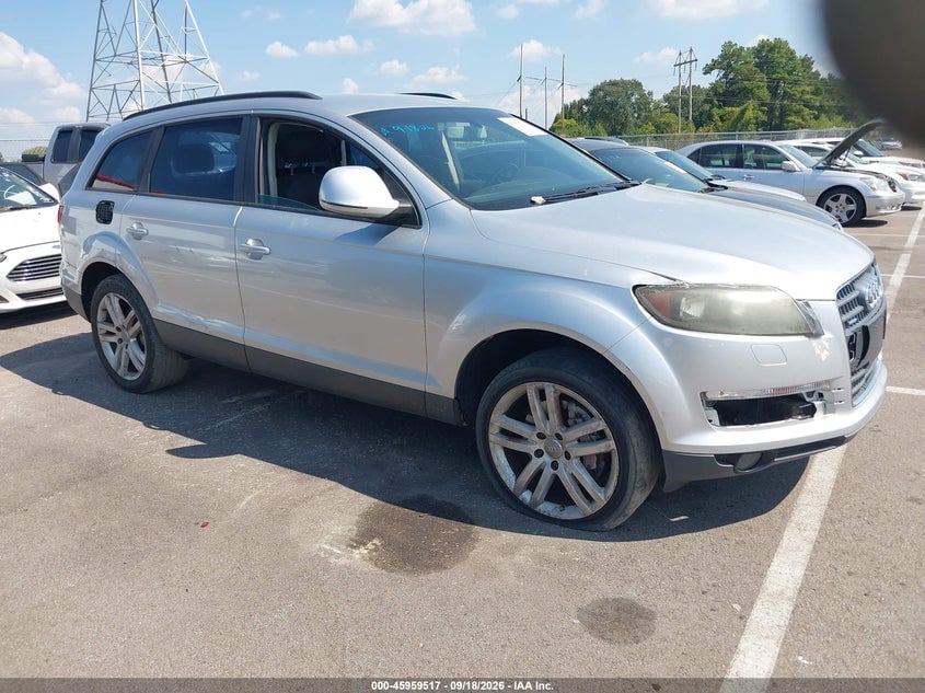 2007 AUDI Q7 3.6 | WA1AY74L47D039777 | UPCARS