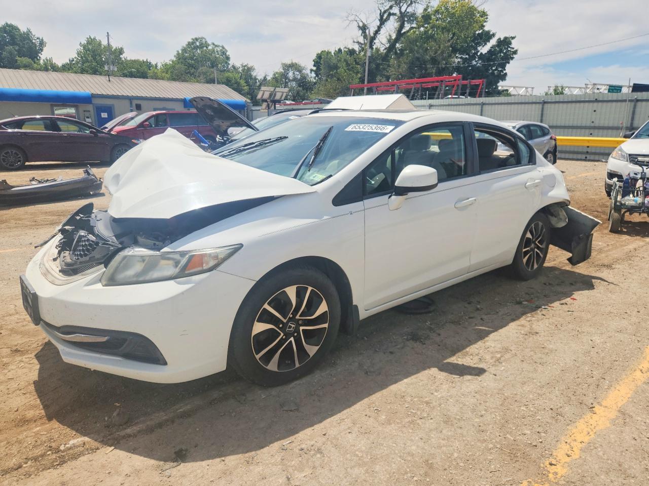 2013 HONDA CIVIC EX | 2HGFB2F84DH545814 | UPCARS