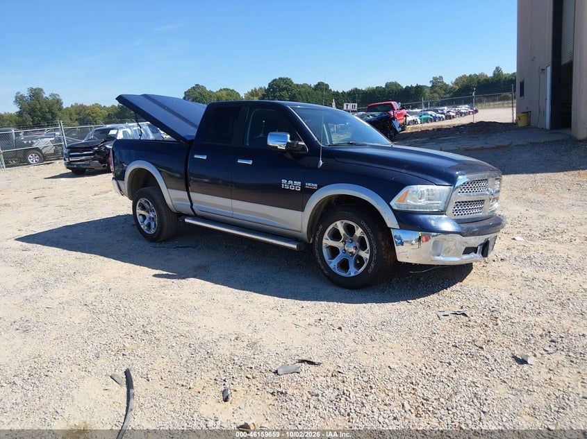 2013 RAM 1500 LARAMIE | 1C6RR7JT9DS702303 | UPCARS