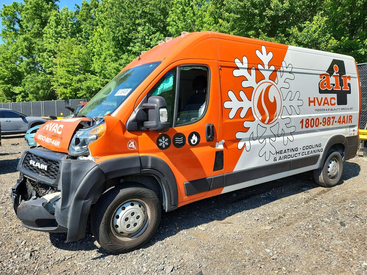 2021 RAM PROMASTER DELIVERY VAN | 3C6LRVDG9ME530902 | UPCARS