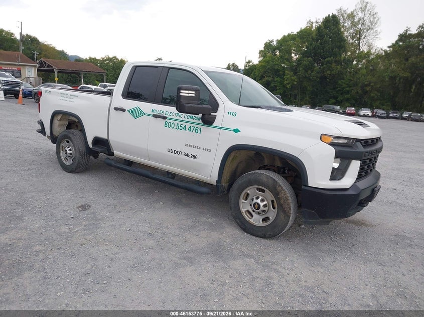 2021 CHEVROLET SILVERADO 2500HD WORK TRUCK | 1GC2WLE70MF224855 | UPCARS