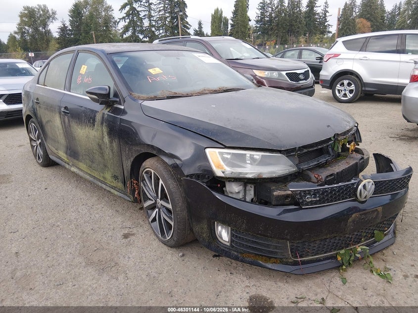 2012 VOLKSWAGEN JETTA GLI AUTOBAHN W/NAV | 3VW4A7AJ5CM087813 | UPCARS