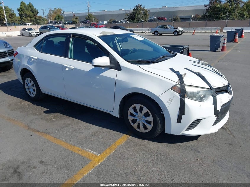 2016 TOYOTA COROLLA L | 5YFBURHE0GP377946 | UPCARS