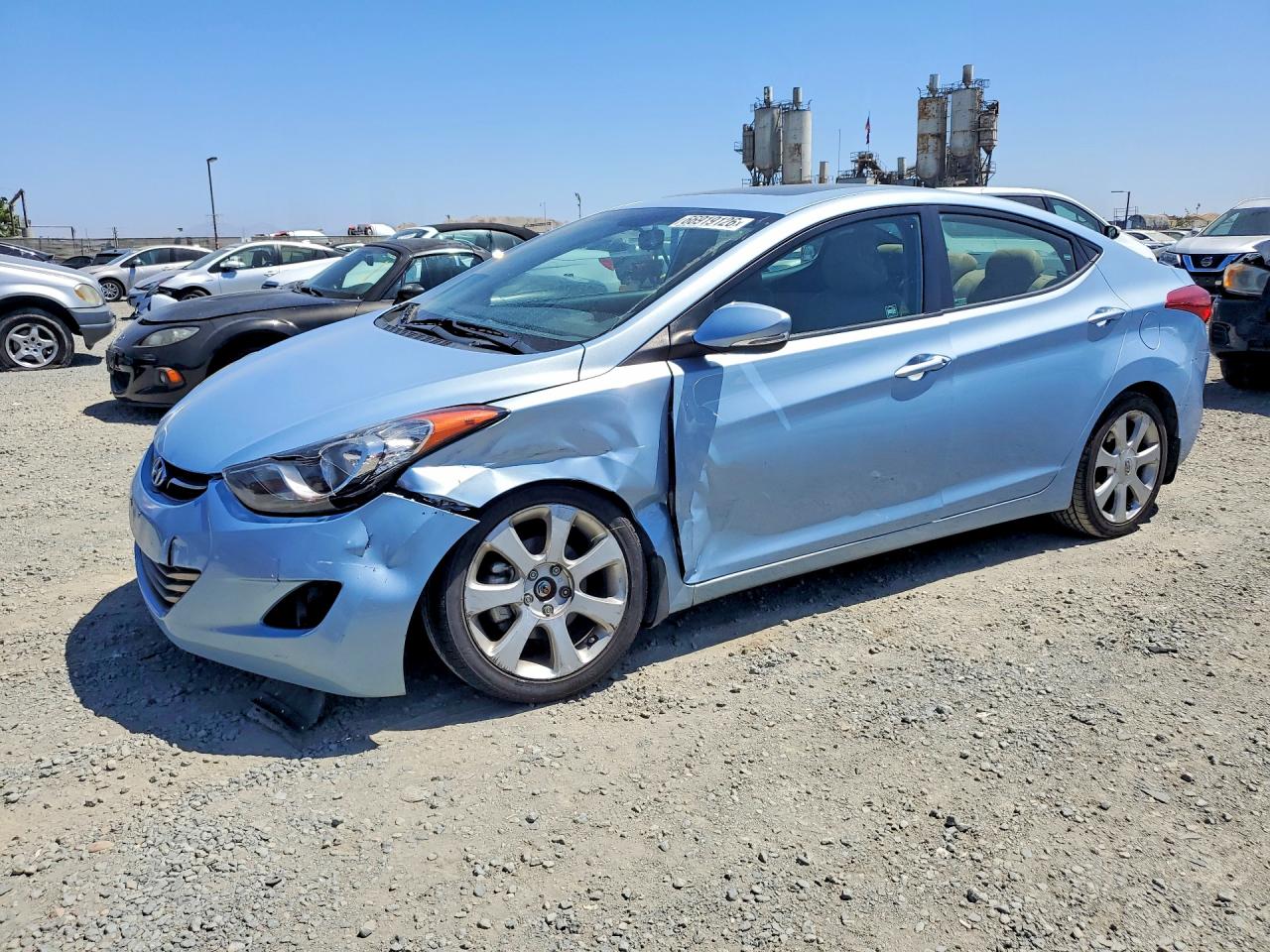 2013 HYUNDAI ELANTRA LIMITED | KMHDH4AE9DU564218 | UPCARS