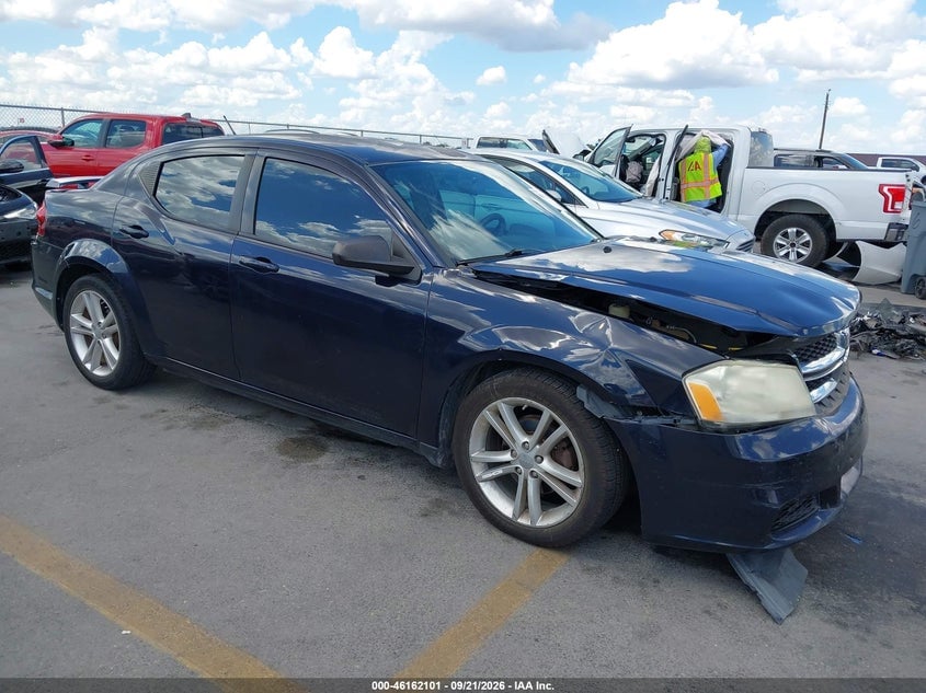 2012 DODGE AVENGER SE | 1C3CDZAG6CN315690 | UPCARS