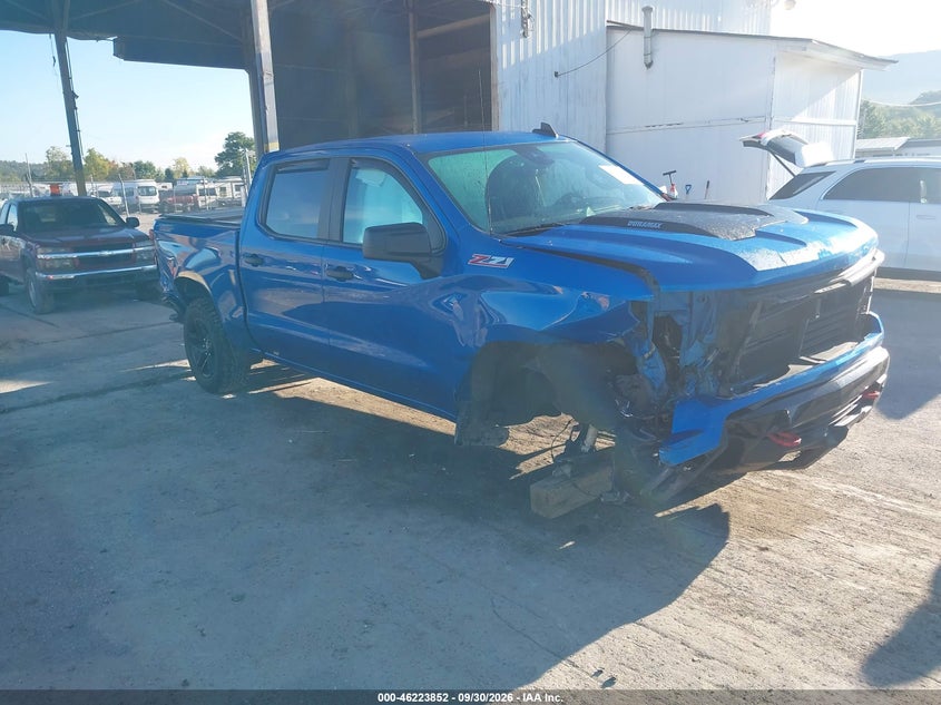 2022 CHEVROLET SILVERADO 1500 4WD  SHORT BED CUSTOM TRAIL BOSS | 3GCUDCET3NG656206 | UPCARS