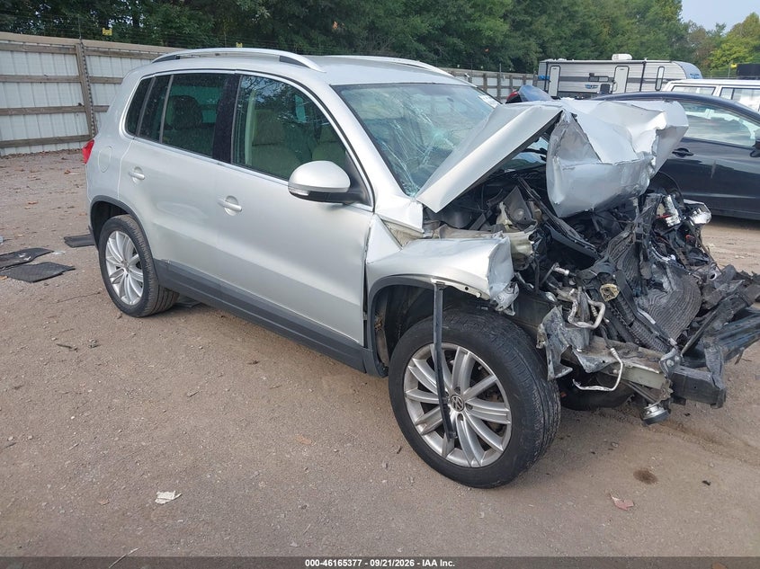 2012 VOLKSWAGEN TIGUAN SE | WVGAV7AX1CW537354 | UPCARS