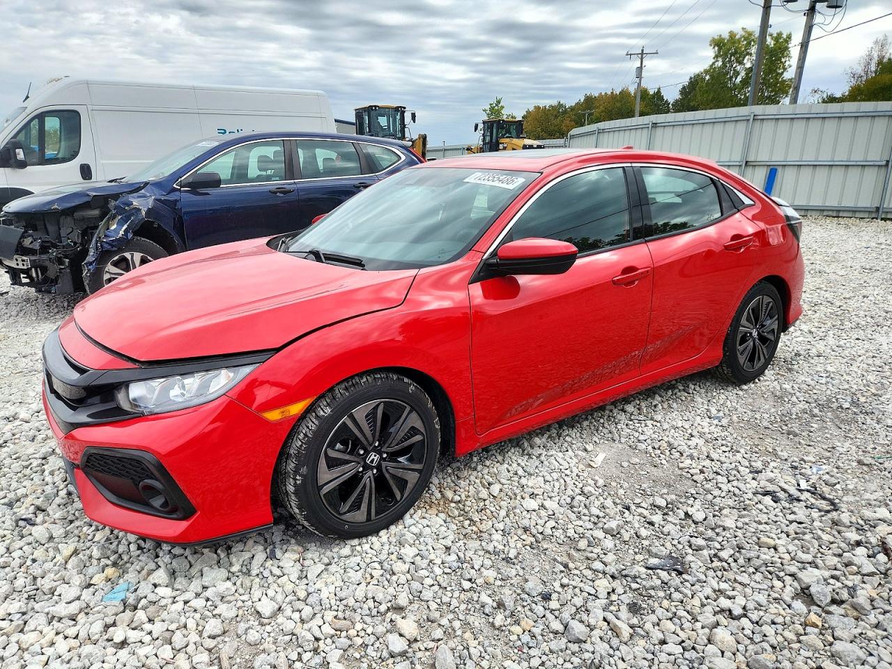 2017 HONDA CIVIC EX | SHHFK7H63HU223151 | UPCARS