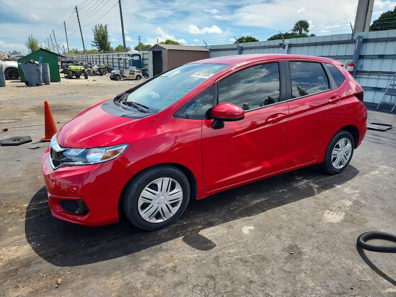 2019 HONDA FIT LX | 3HGGK5H45KM723549 | UPCARS
