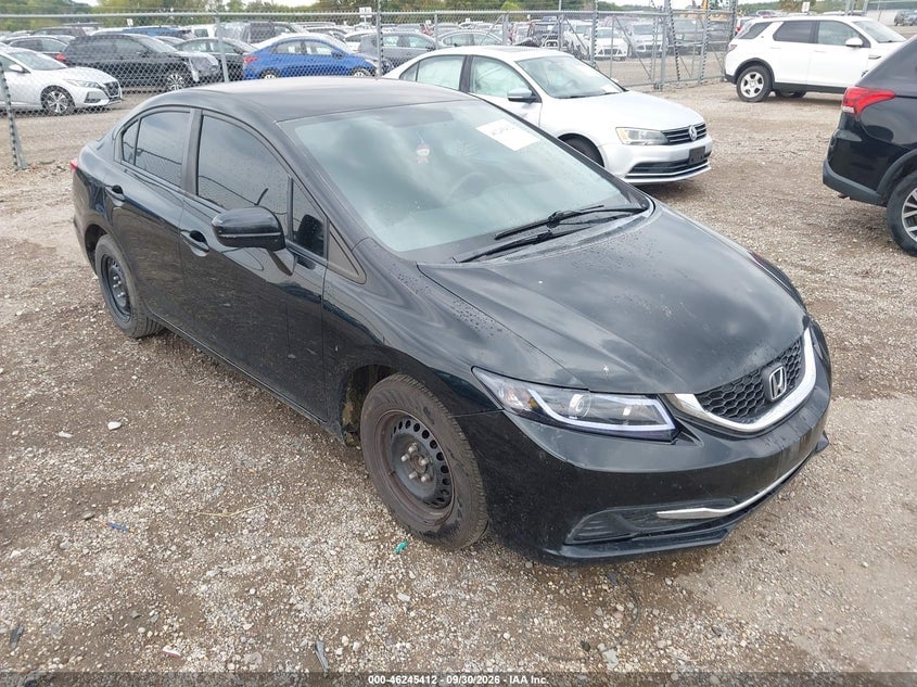 2014 HONDA CIVIC LX | 19XFB2F50EE084726 | UPCARS
