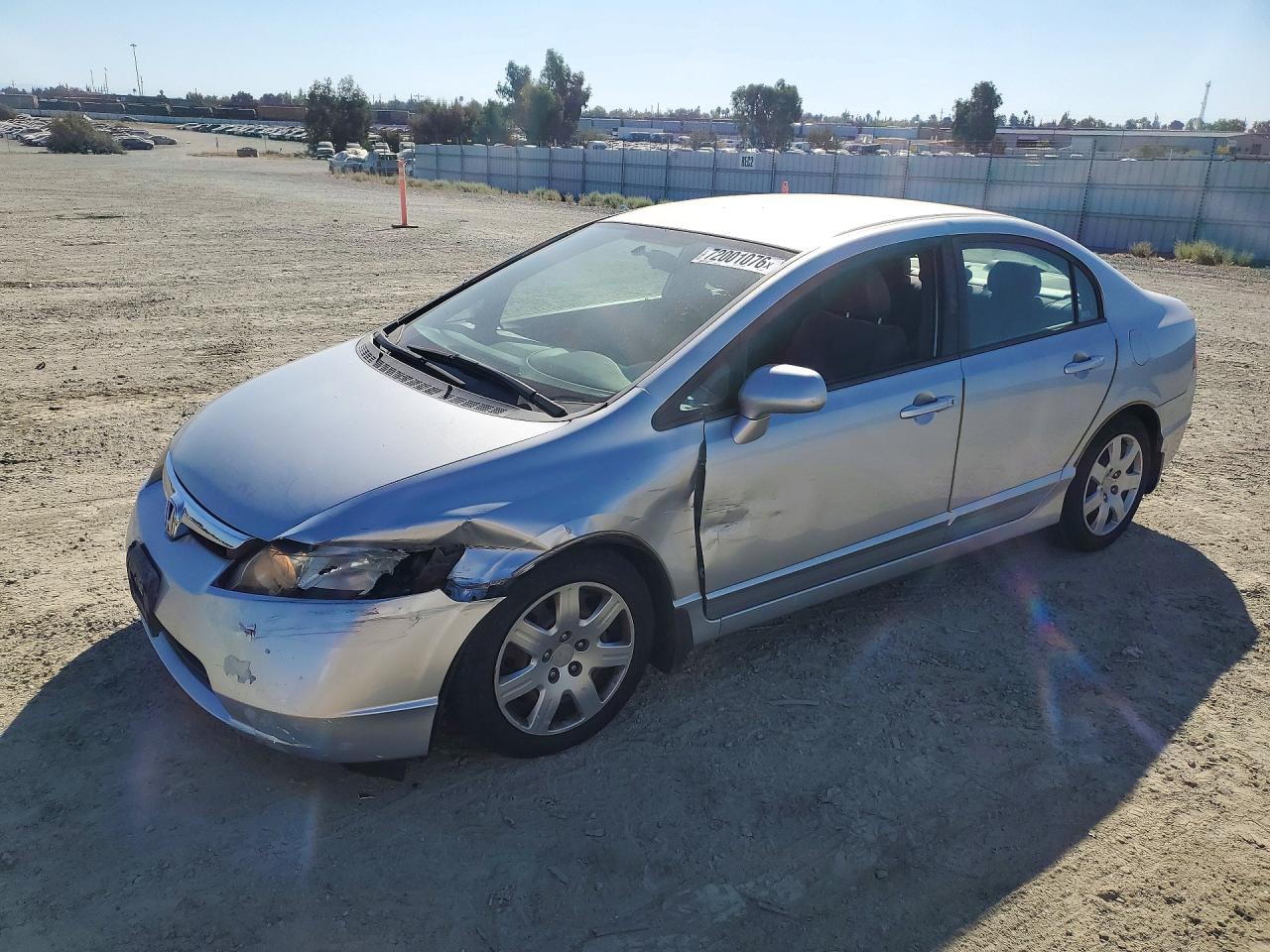 2007 HONDA CIVIC LX | 2HGFA16587H306595 | UPCARS