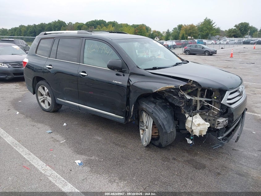 2013 TOYOTA HIGHLANDER LIMITED V6 | 5TDDK3EH1DS245209 | UPCARS