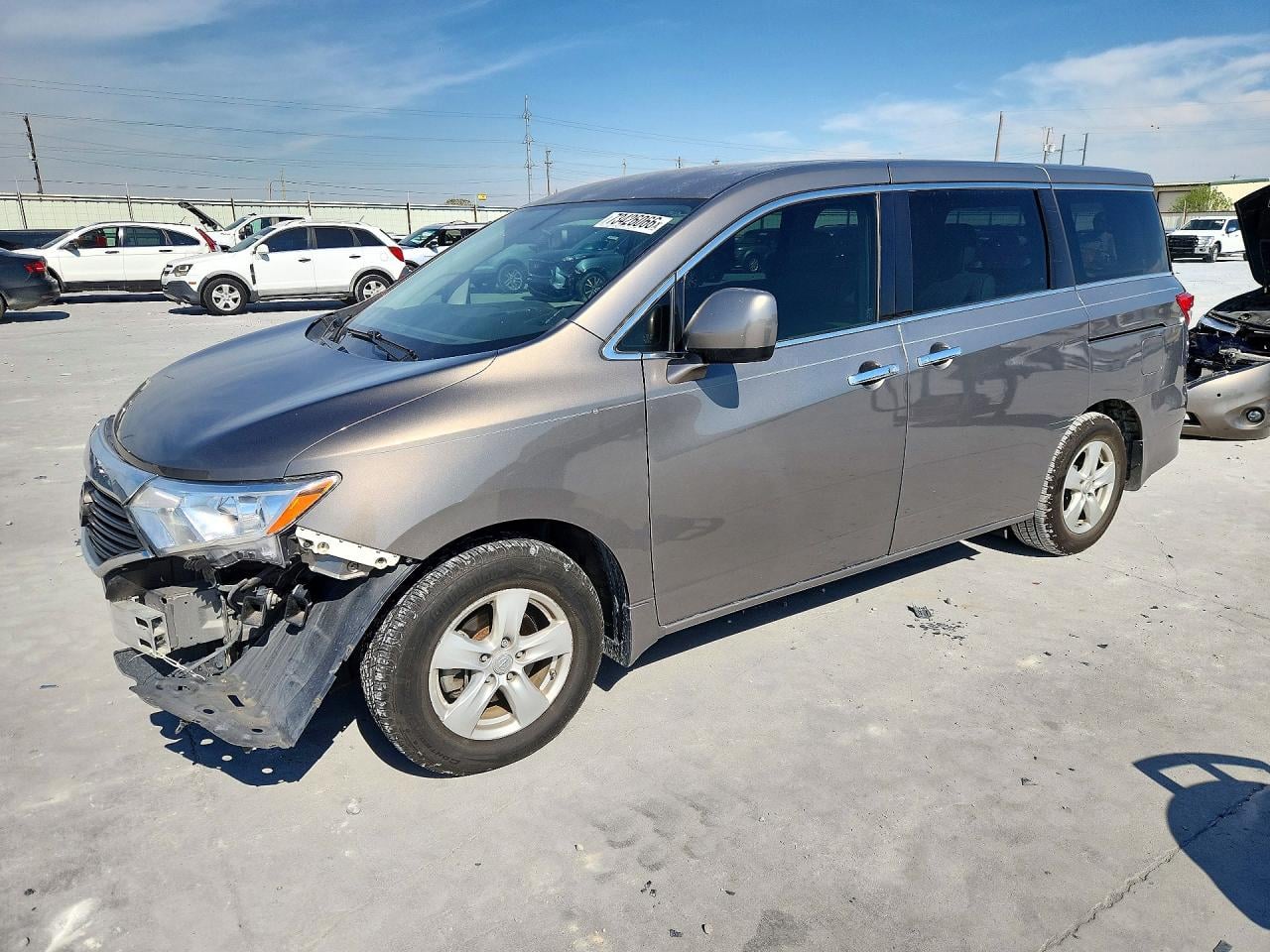 2015 NISSAN QUEST 3.5 S | JN8AE2KP8F9120679 | UPCARS