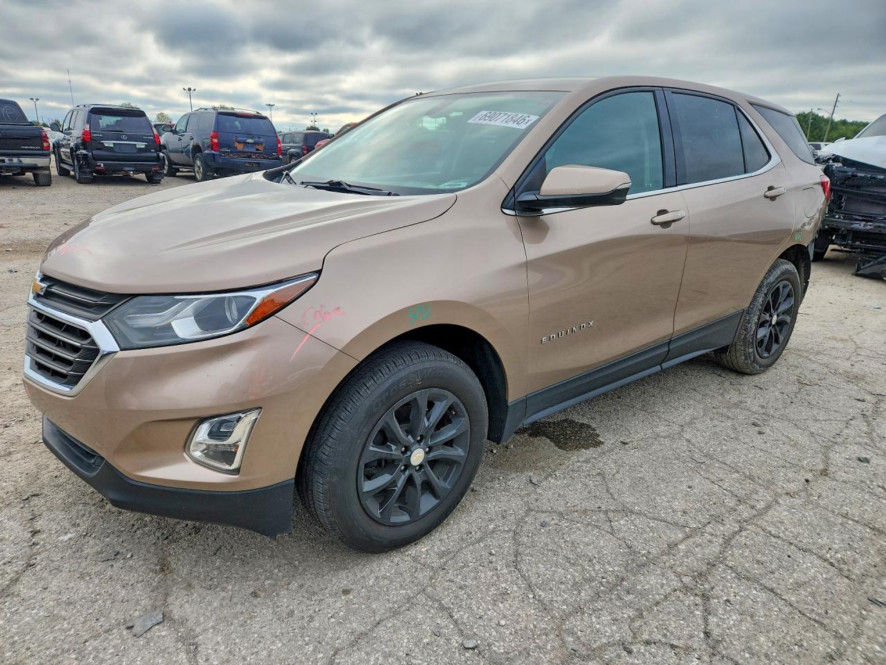 2019 CHEVROLET EQUINOX LT | 2GNAXUEV0K6207727 | UPCARS