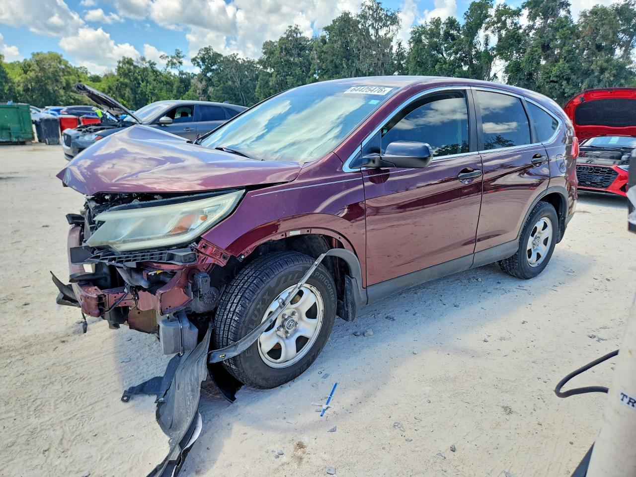 2015 HONDA CRV LX | 2HKRM3H39FH503016 | UPCARS