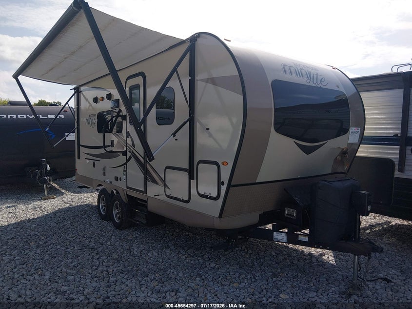 2018 FOREST RIVER ROCKWOOD MINI LITE | 4X4TRLW27JD420386 | UPCARS