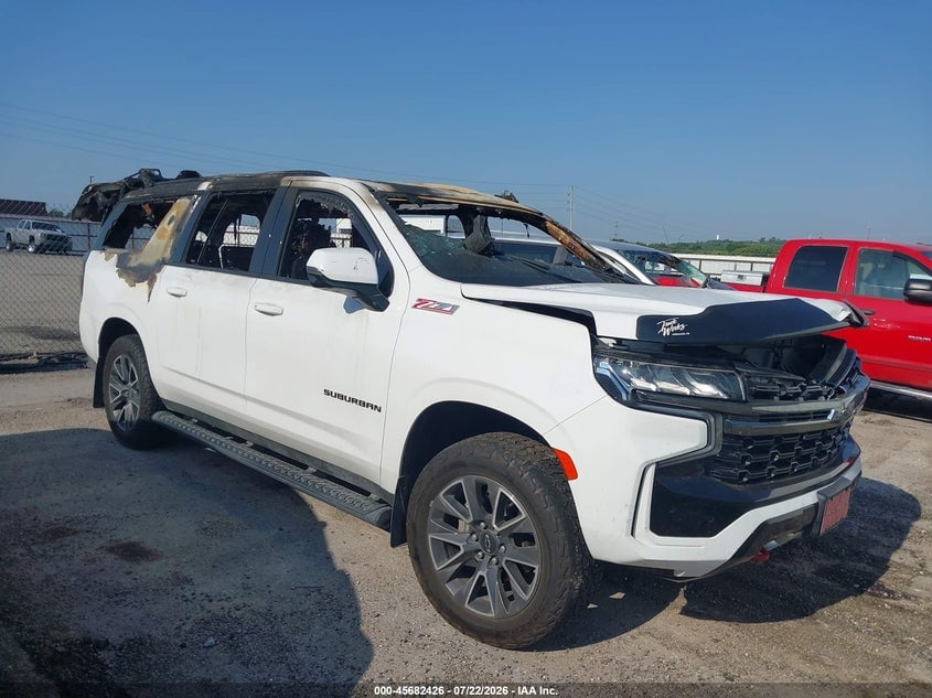 2022 CHEVROLET SUBURBAN 4WD Z71 | 1GNSKDKL7NR149517 | UPCARS