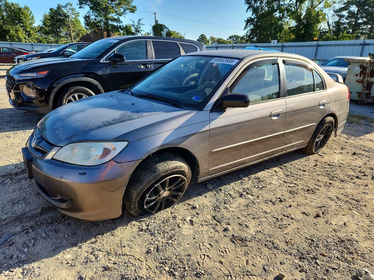 2005 HONDA CIVIC | 2HGES16535H621407 | UPCARS