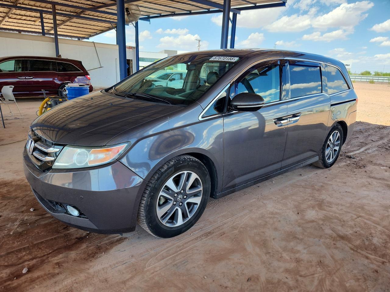 2015 HONDA ODYSSEY TOURING | 5FNRL5H90FB002209 | UPCARS