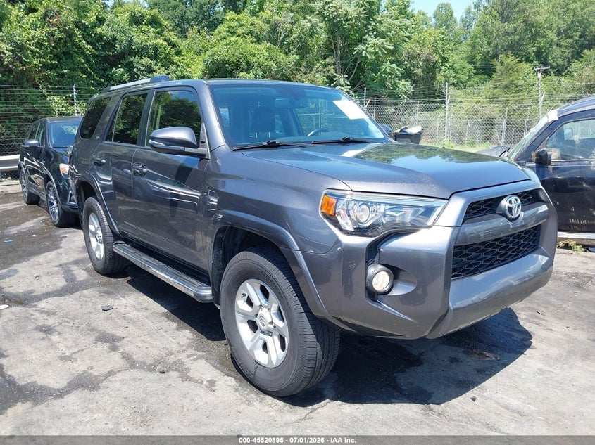2019 TOYOTA 4RUNNER SR5 PREMIUM | JTEBU5JR0K5659575 | UPCARS