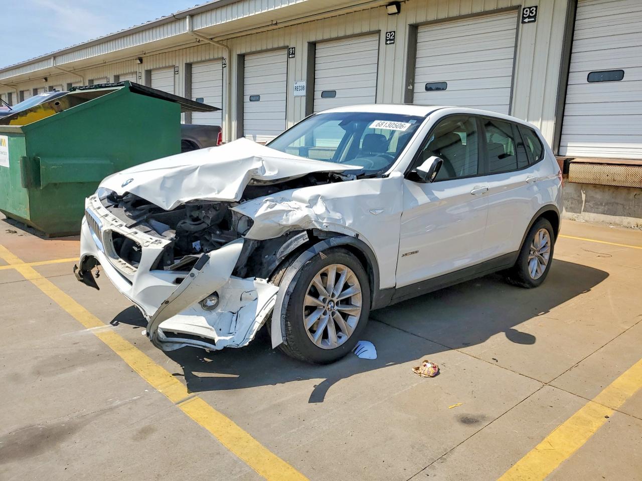 2014 BMW X3 XDRIVE28I | 5UXWX9C53E0D32623 | UPCARS