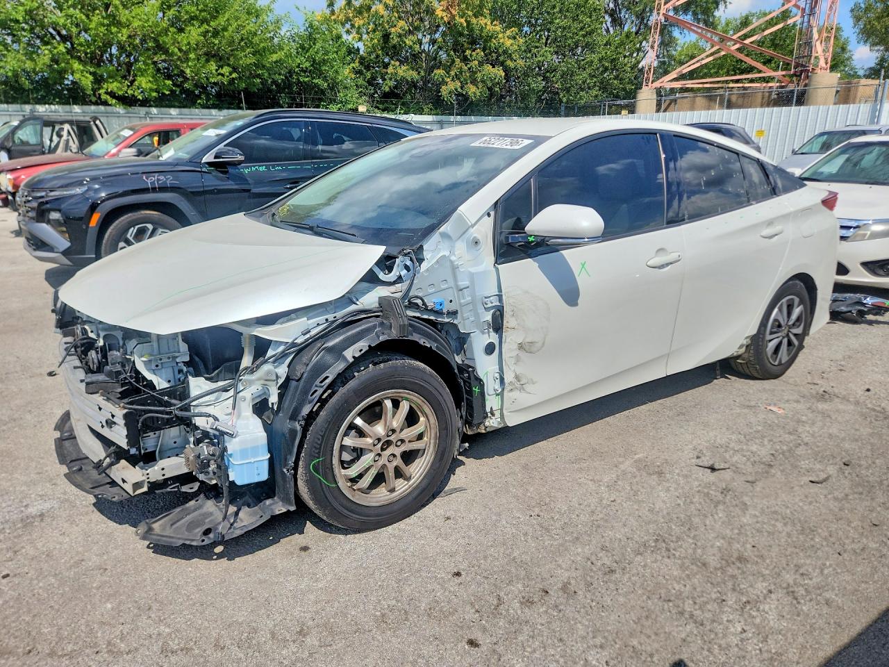 2018 TOYOTA PRIUS ADVANCED | JTDKARFP4J3087108 | UPCARS