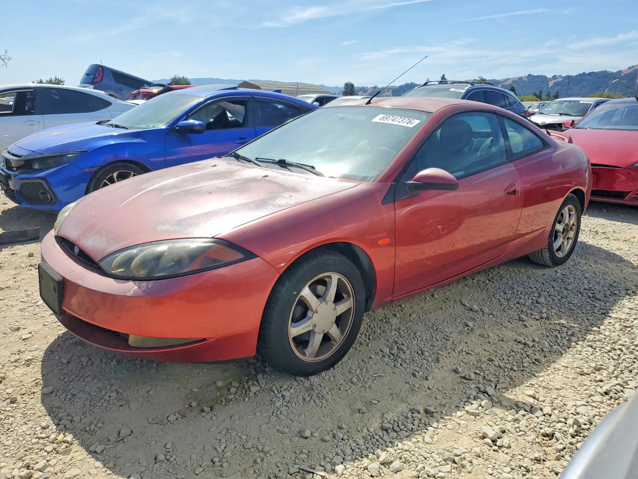 1999 MERCURY COUGAR V6 | 1ZWFT61L1X5641483 | UPCARS