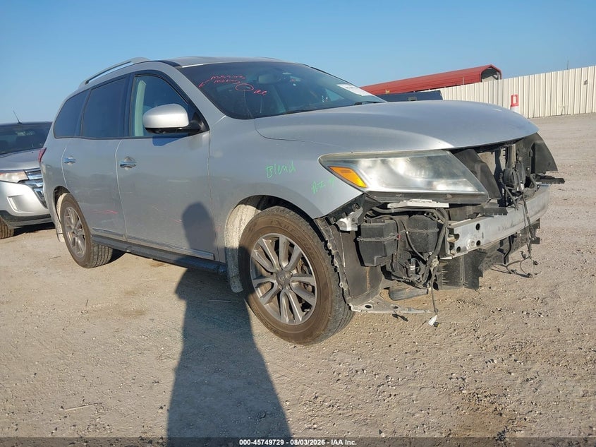 2015 NISSAN PATHFINDER SL | 5N1AR2MN8FC712500 | UPCARS
