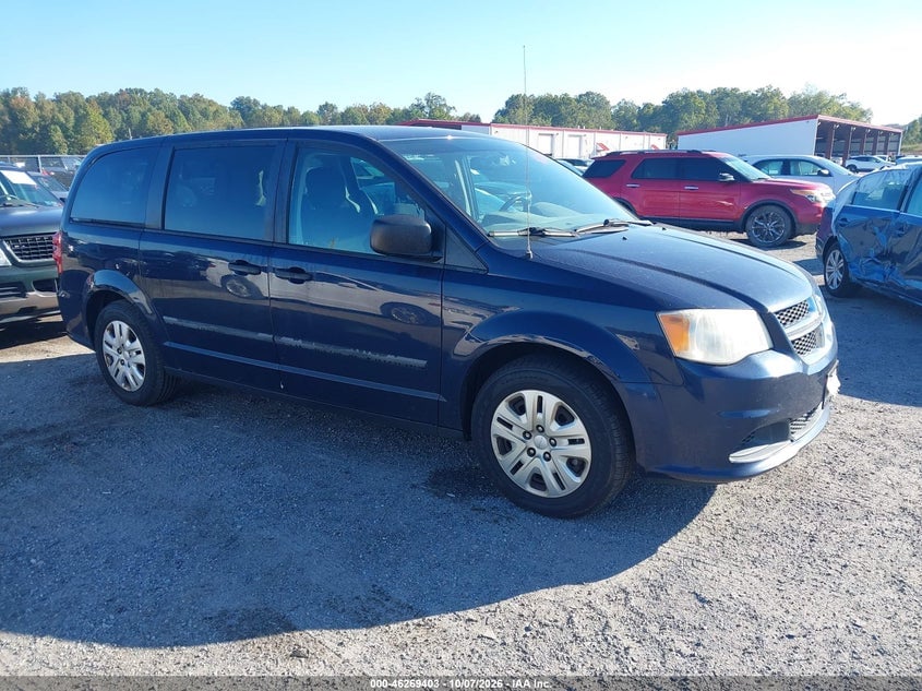 2014 DODGE GRAND CARAVAN AMERICAN VALUE PKG | 2C4RDGBG7ER251206 | UPCARS