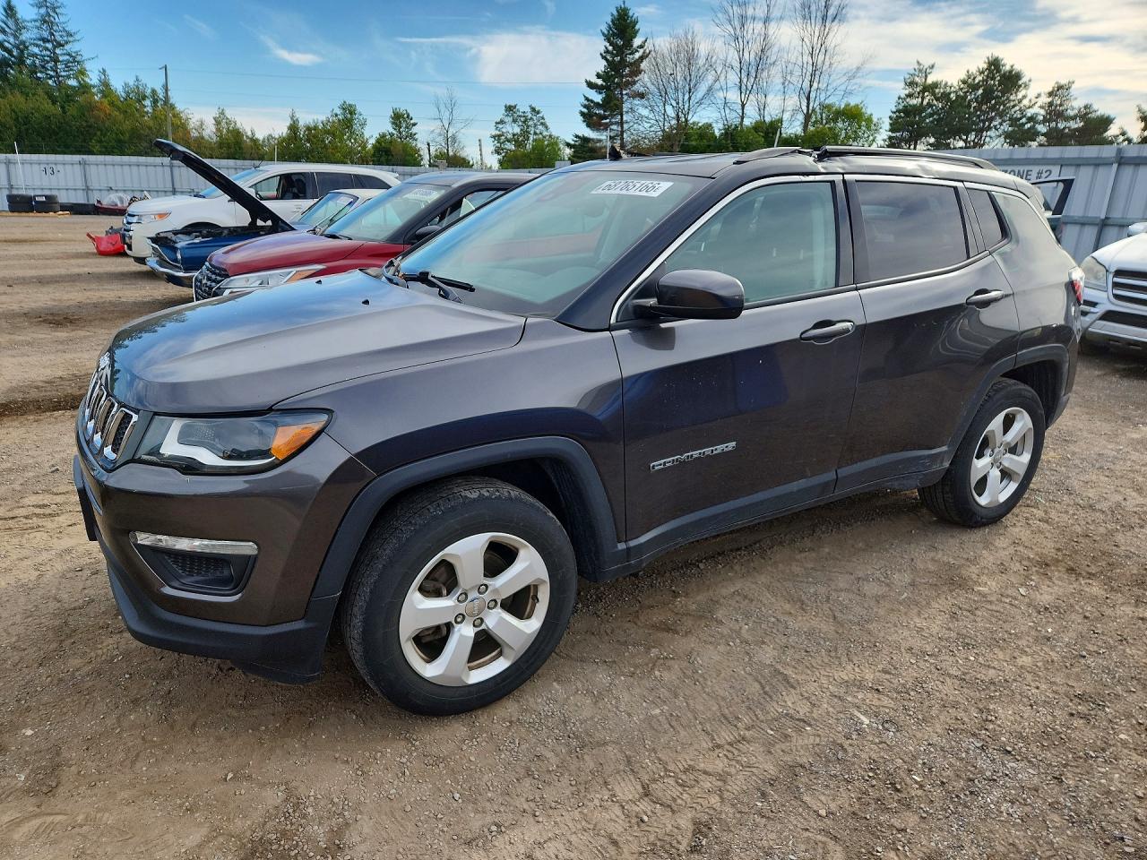 2018 JEEP COMPASS LATITUDE | 3C4NJDBB8JT485419 | UPCARS