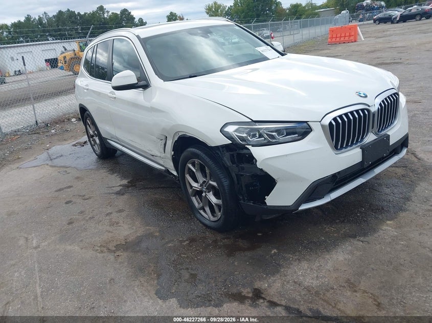 2022 BMW X3 XDRIVE30I | WBX57DP02NN169576 | UPCARS