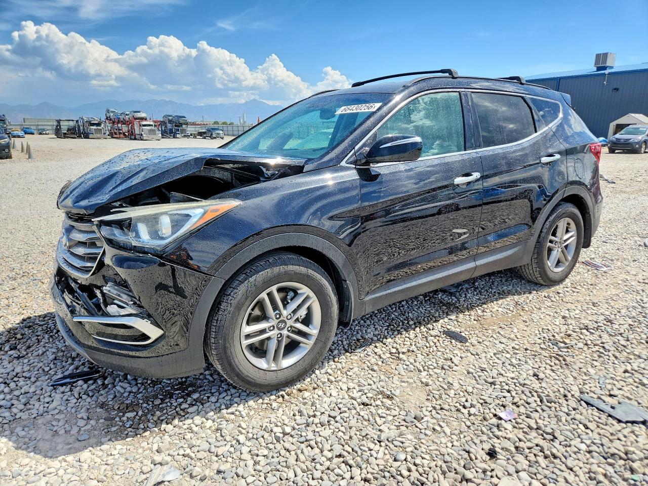2018 HYUNDAI SANTA FE 2.4L | 5NMZUDLB7JH064747 | UPCARS