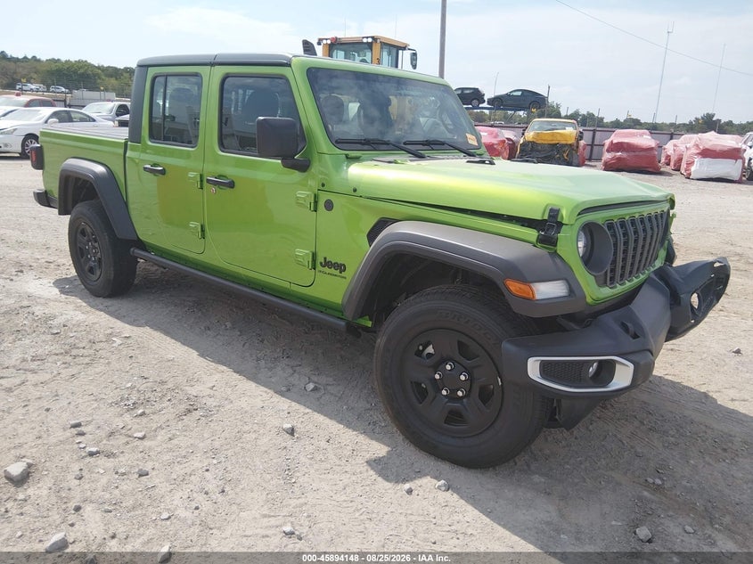 2025 JEEP GLADIATOR SPORT | 1C6PJTAG9SL543705 | UPCARS