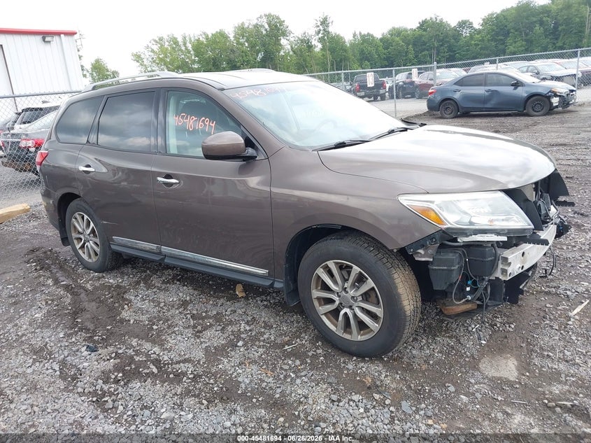 2016 NISSAN PATHFINDER SL | 5N1AR2MM4GC604271 | UPCARS
