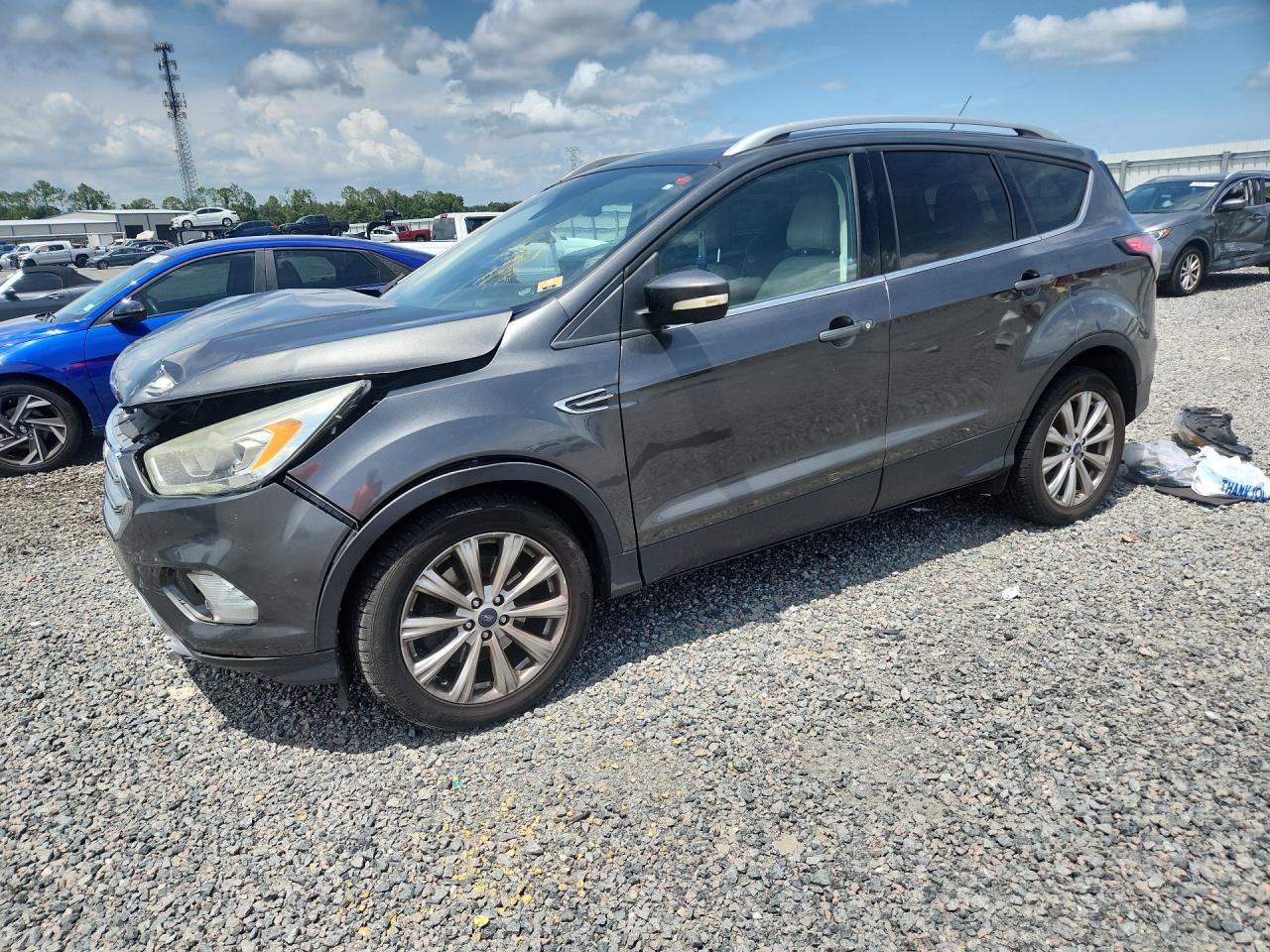 2017 FORD ESCAPE TITANIUM | 1FMCU9J93HUA64729 | UPCARS