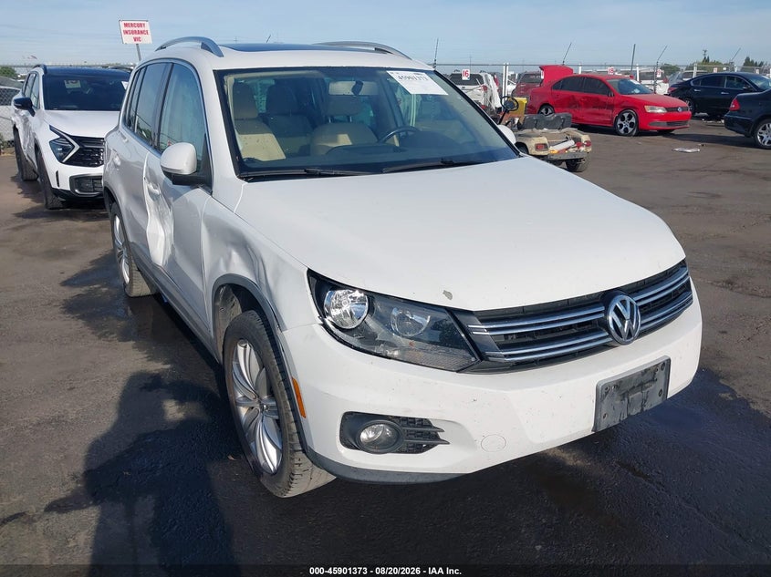 2013 VOLKSWAGEN TIGUAN SE | WVGBV3AX4DW609856 | UPCARS