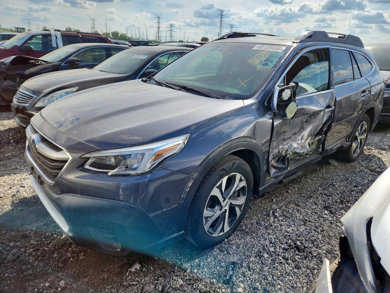2021 SUBARU OUTBACK TOURING | 4S4BTGPD2M3111375 | UPCARS