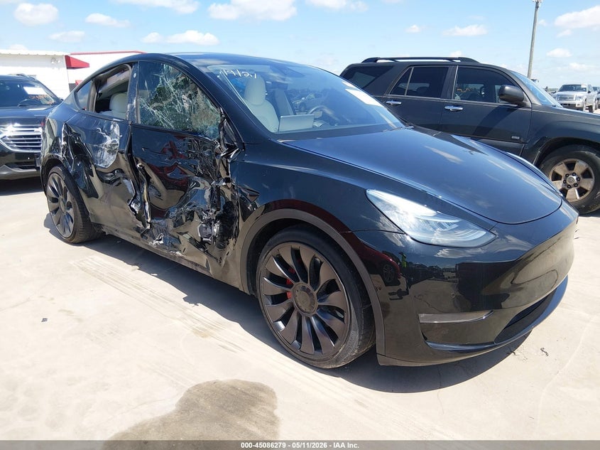 2021 TESLA MODEL Y PERFORMANCE DUAL MOTOR ALL-WHEEL DRIVE | 5YJYGDEF5MF084049 | UPCARS