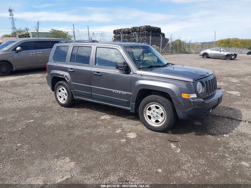 2016 JEEP PATRIOT SPORT | 1C4NJPBB0GD808541 | UPCARS
