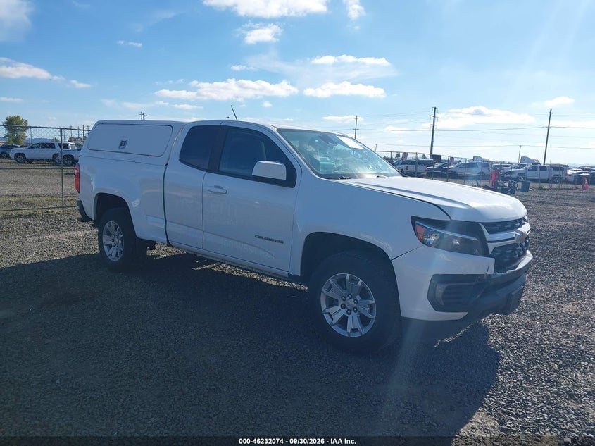 2022 CHEVROLET COLORADO 2WD  LONG BOX LT | 1GCHSCEA0N1144150 | UPCARS