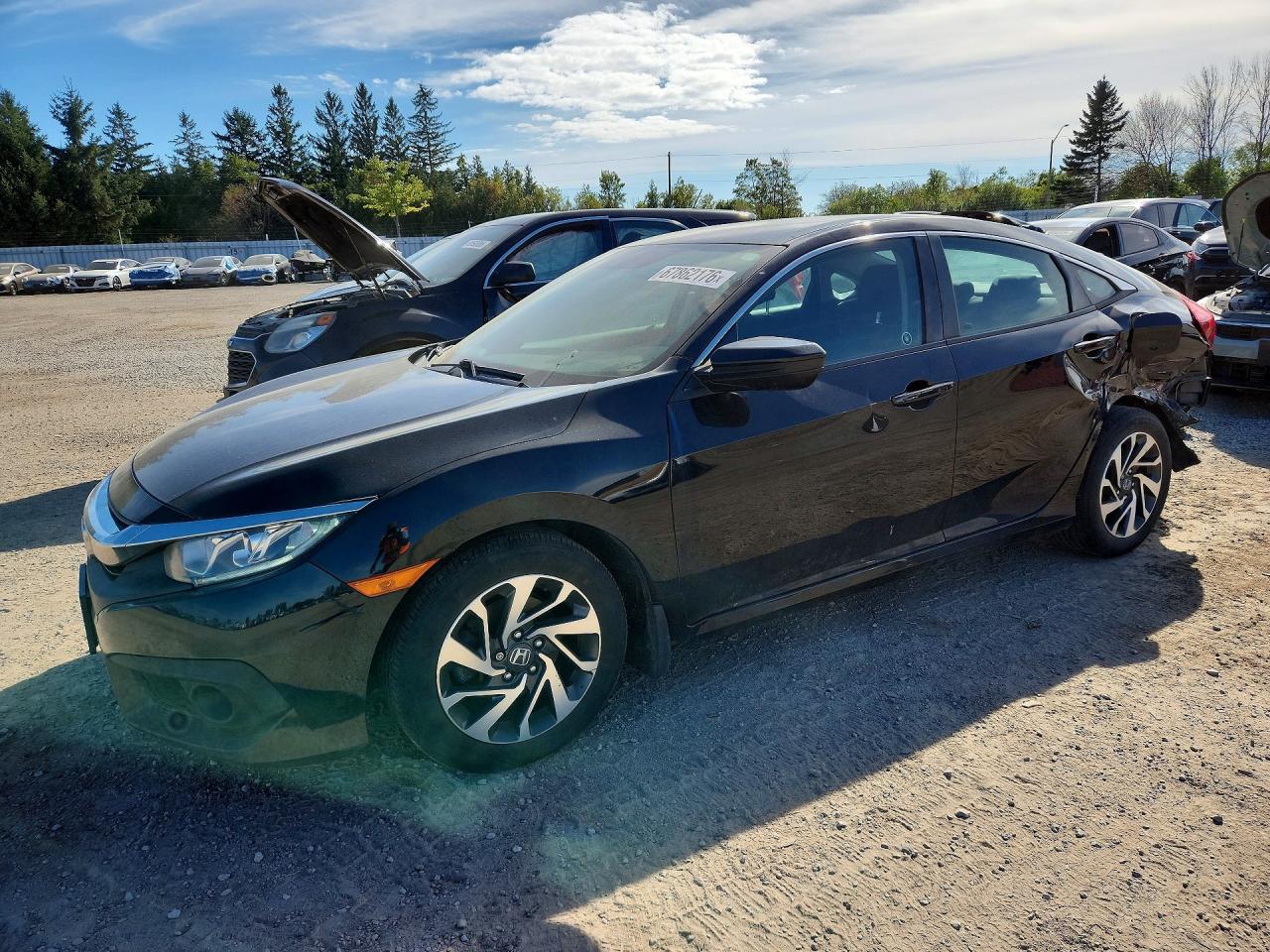 2018 HONDA CIVIC LX | 2HGFC2F62JH011735 | UPCARS