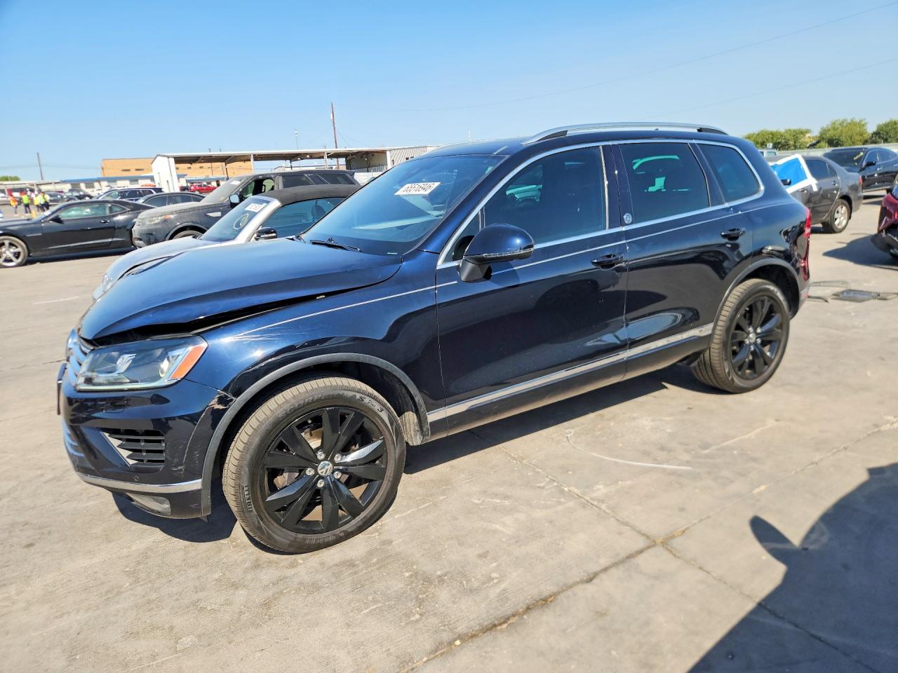 2017 VOLKSWAGEN TOUAREG WOLFSBURG | WVGRF7BP2HD003300 | UPCARS