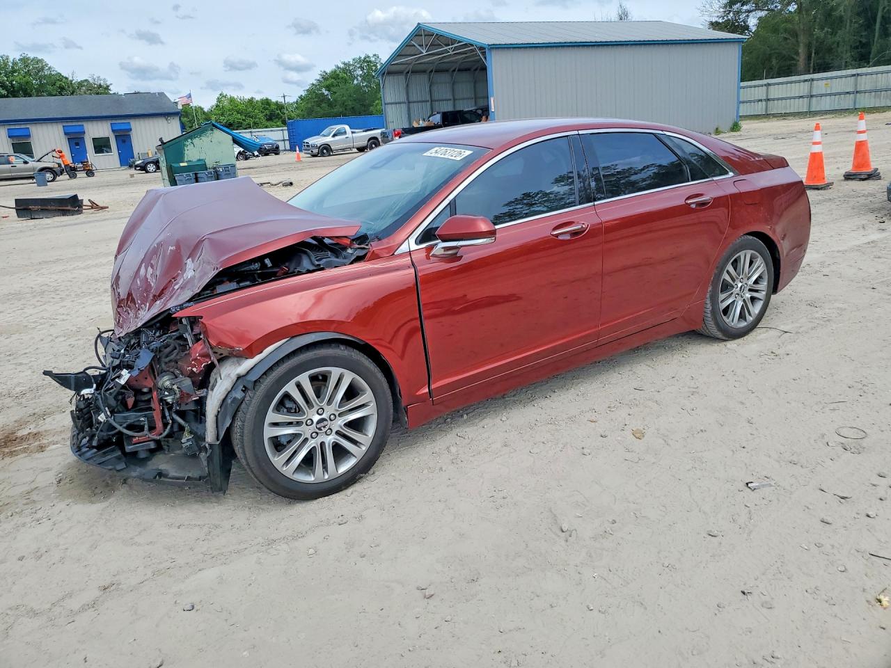 2014 LINCOLN MKZ HYBRID | 3LN6L2LU1ER802328 | UPCARS