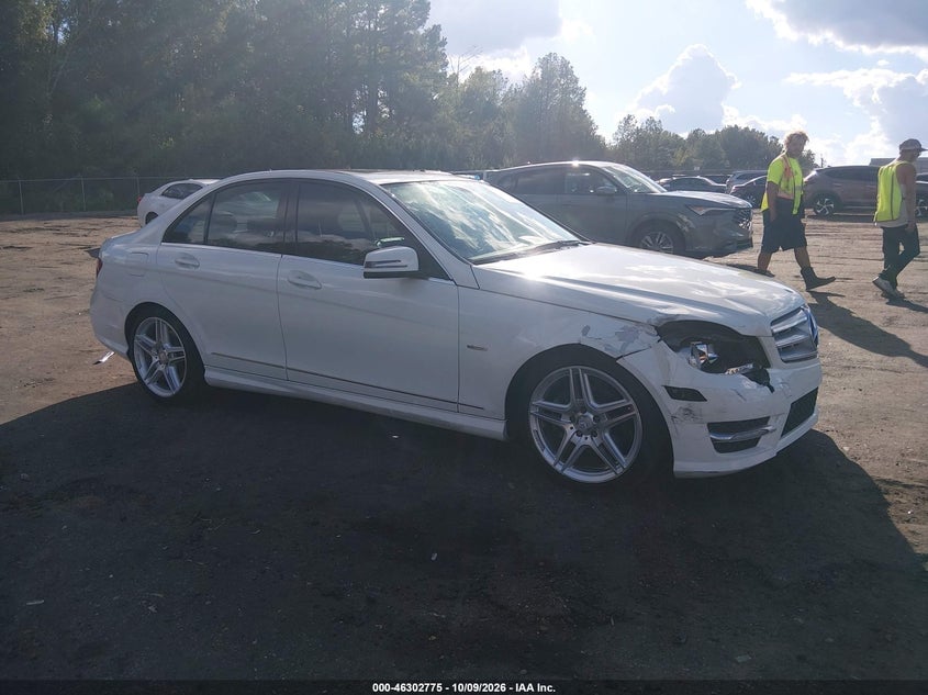 2012 MERCEDES-BENZ C 250 SPORT | WDDGF4HB0CR231416 | UPCARS