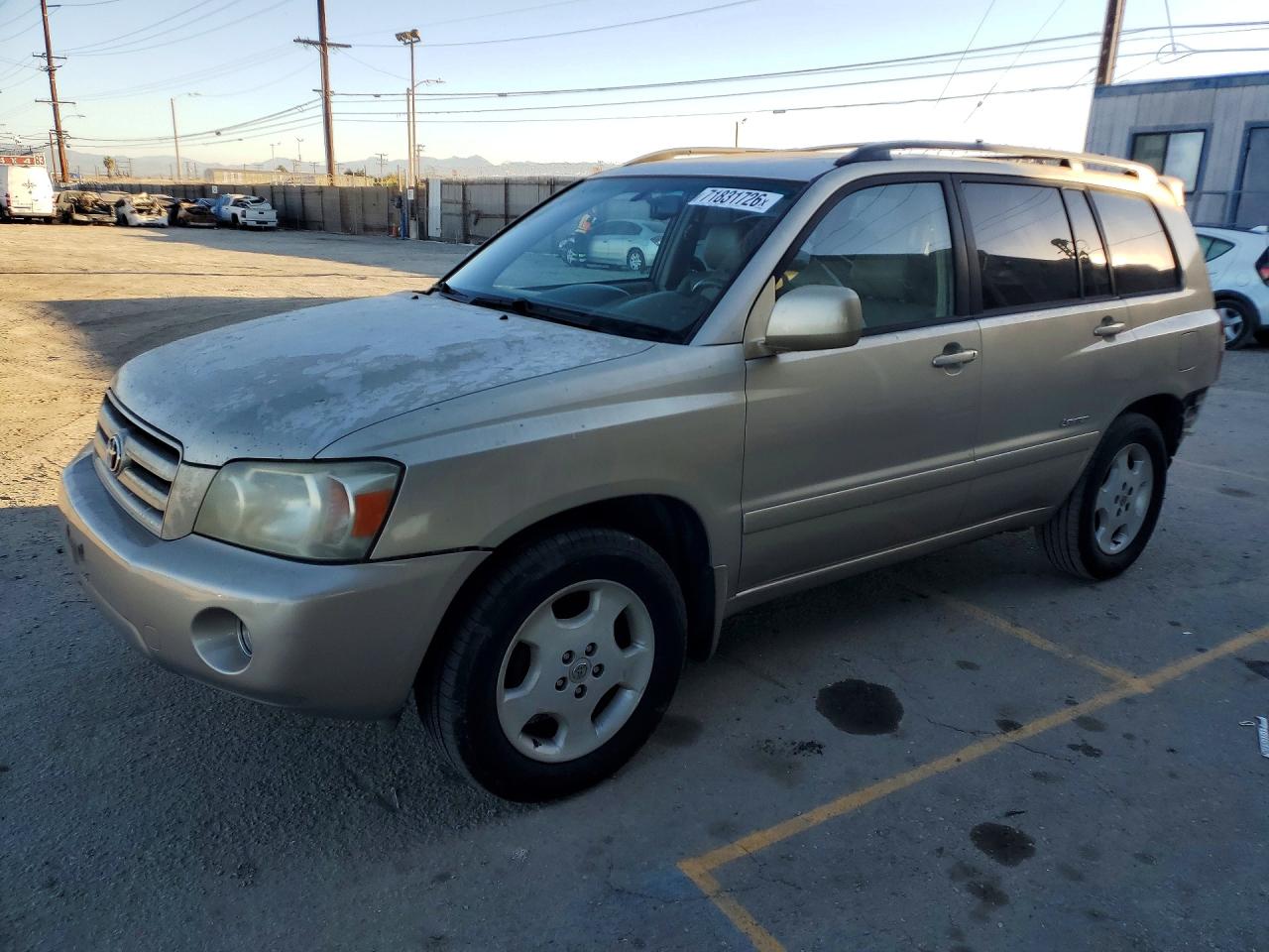 2007 TOYOTA HIGHLANDER LIMITED | JTEDP21A870142683 | UPCARS
