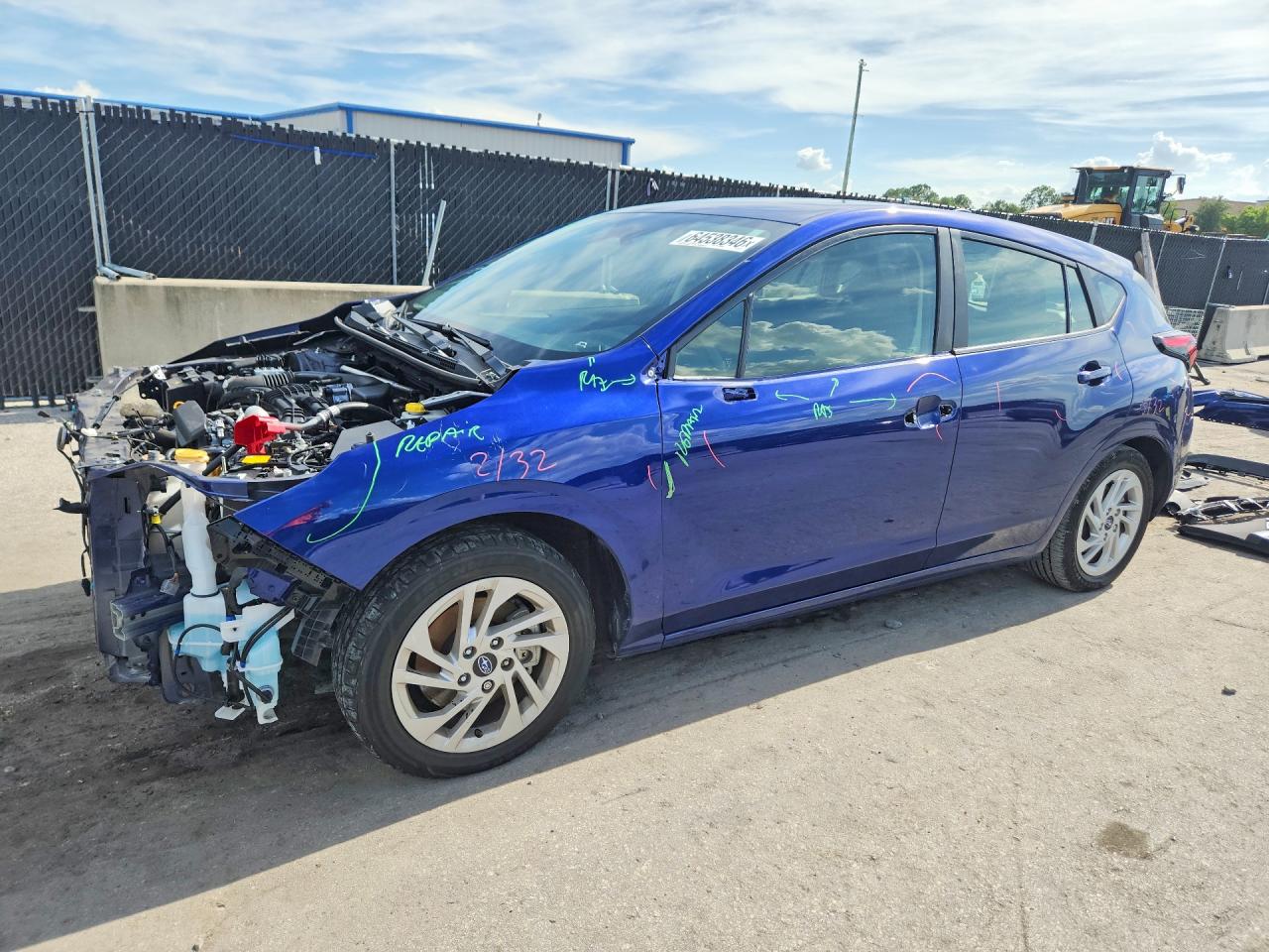 2025 SUBARU IMPREZA | JF1GUABC8S8267350 | UPCARS