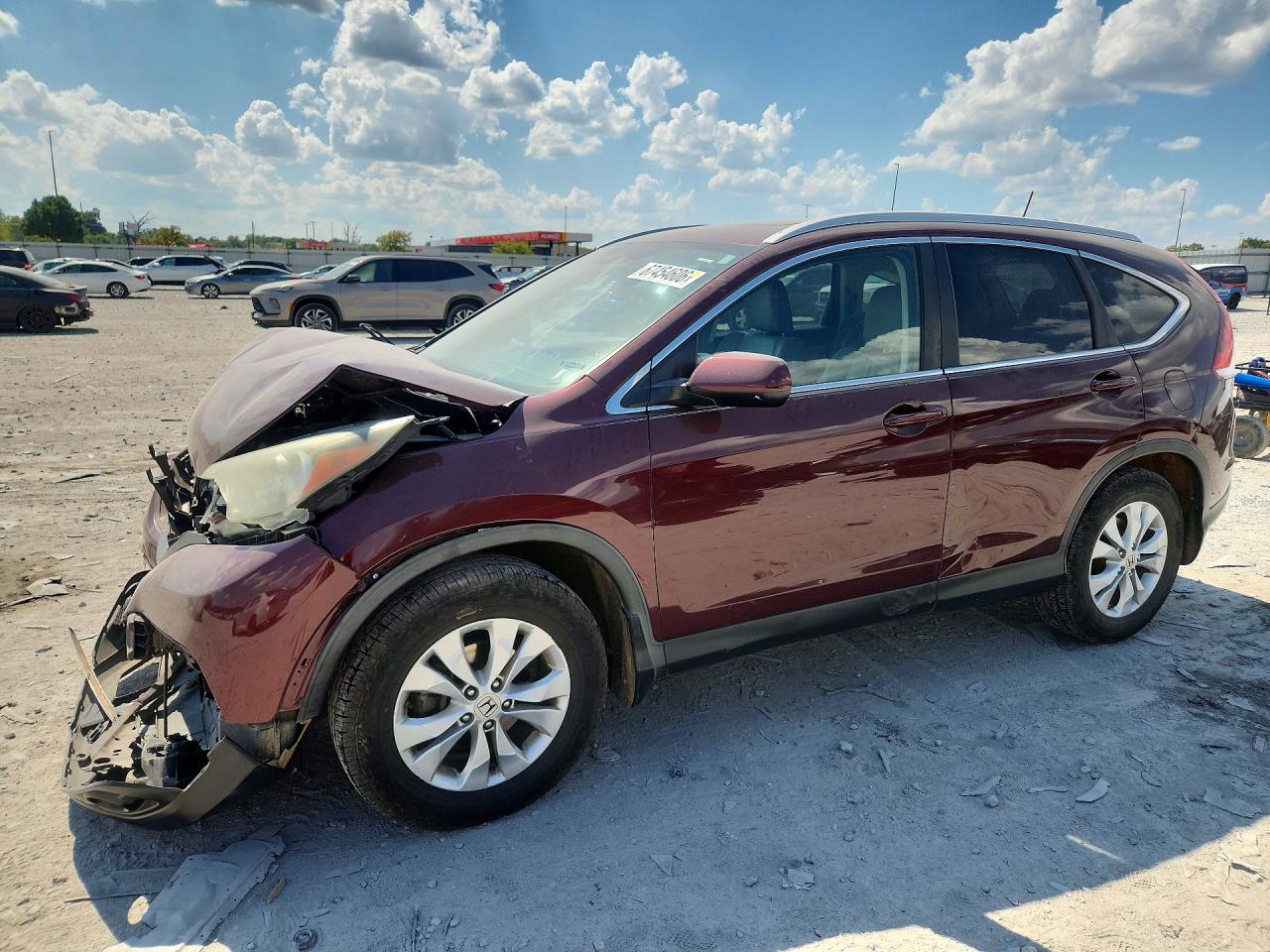 2013 HONDA CRV EXL | 5J6RM4H77DL073692 | UPCARS